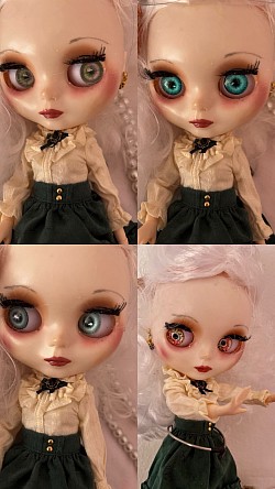 4 yeux interchangeables